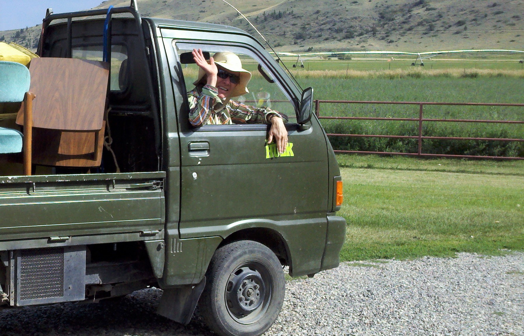 Hulk and me and some new chairs (2)